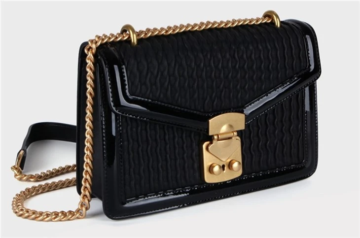 black luxury cross body purse
